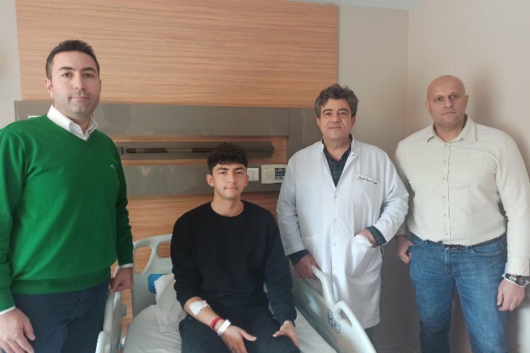 Kayserisporun U19 takımı futbolcusu ameliyat oldu 