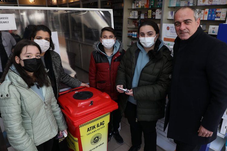 Bursa Gemlikte atık ilaç seferberliği