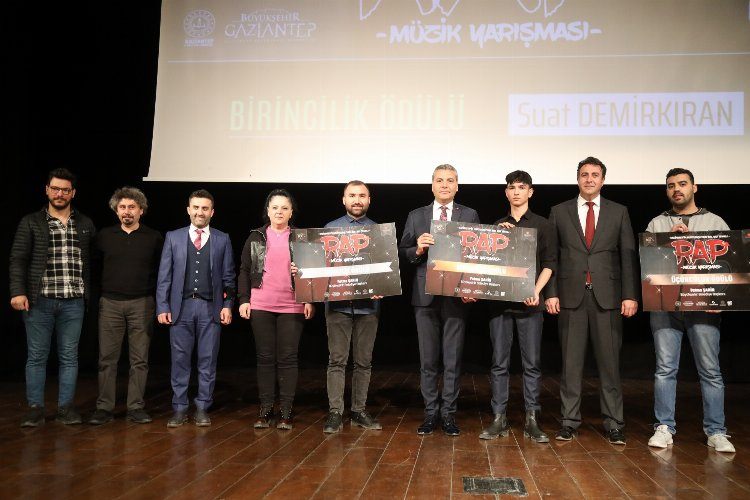 Gaziantepin Kurtuluşu temalı Rap Müzik Yarışmasında kazananlar belli oldu 