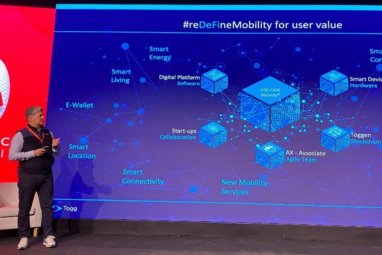 Togg CEOsu: Mobilite ekosistemlerinin merkezinde blok zinciri var