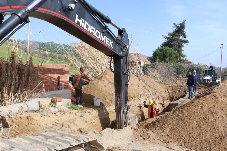 Manisa Salihlide altyapı çalışmaları başladı