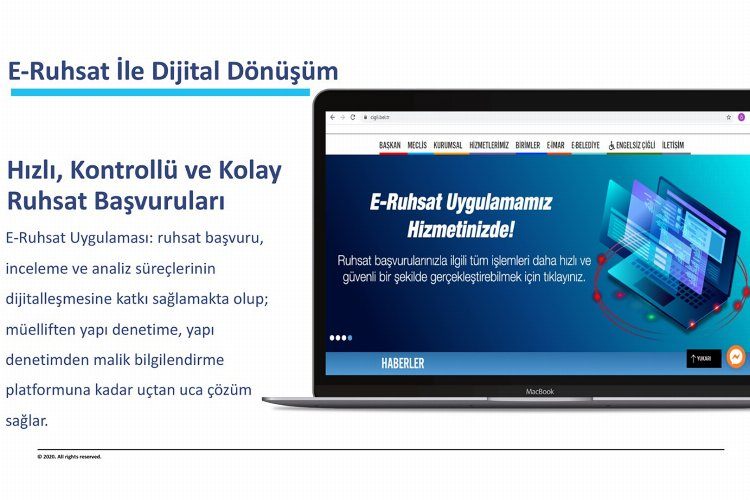 İzmir Çiğli Belediyesi’nde E-Ruhsat dönemi başladı