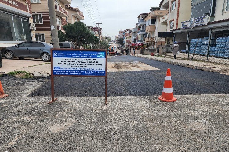 İSU, Derincede yoğun çalışmalar gerçekleştiriyor 