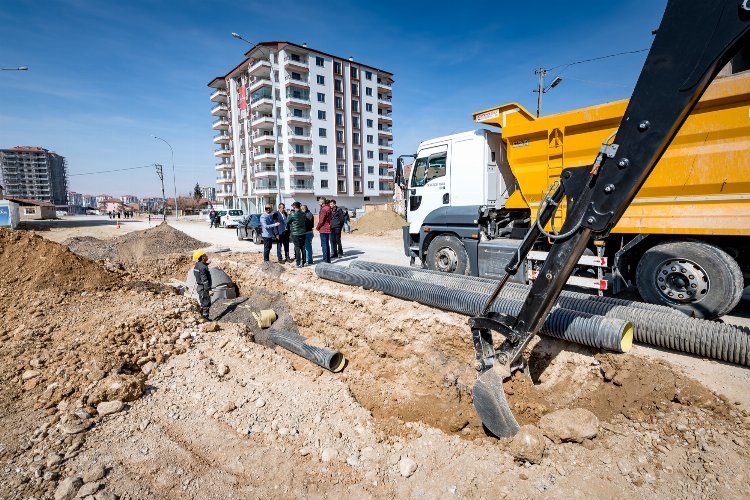 Malatya Karakavakta altyapı sorunu bitiyor 