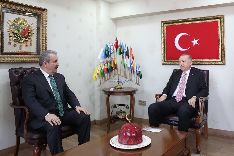 Cumhurbaşkanı Erdoğandan BBPye ziyaret