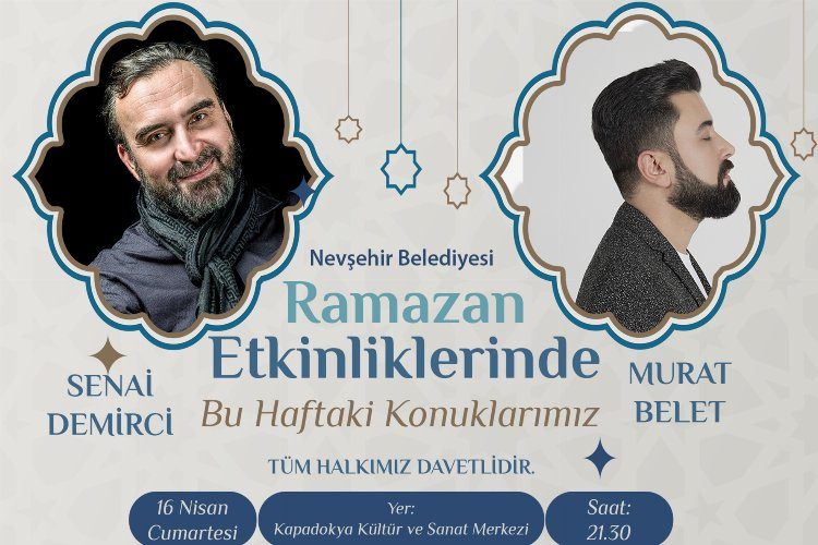 Nevşehirde ramazan etkinlikleri devam ediyor 