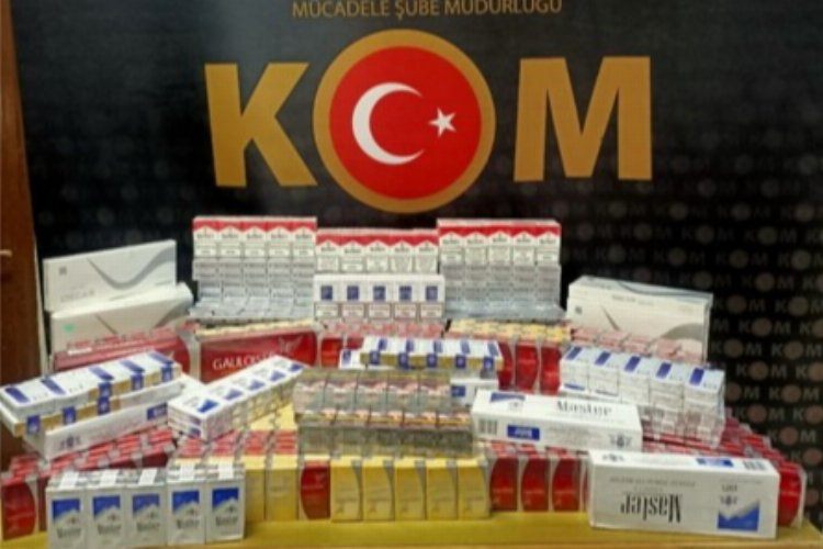 Kiliste 2 bin 851 paket kaçak sigara yakalandı 