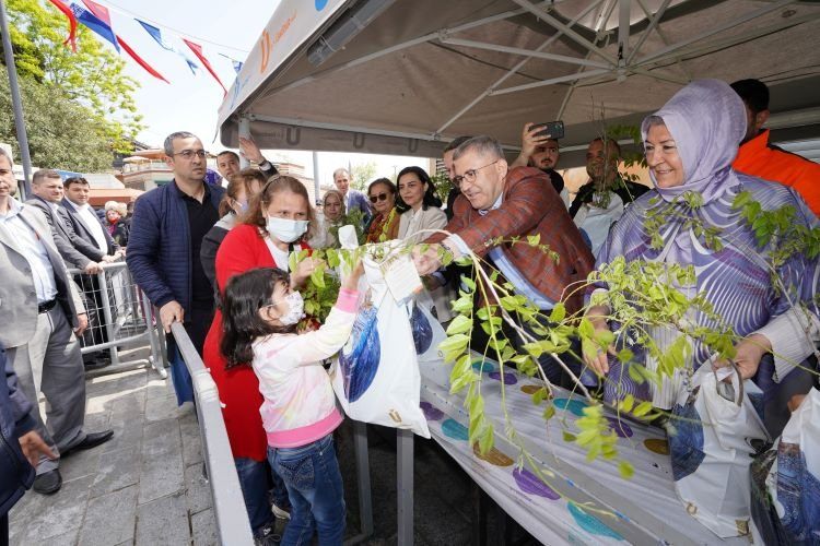 Üsküdarda Mor Salkım Şenliği ile bahar geldi 