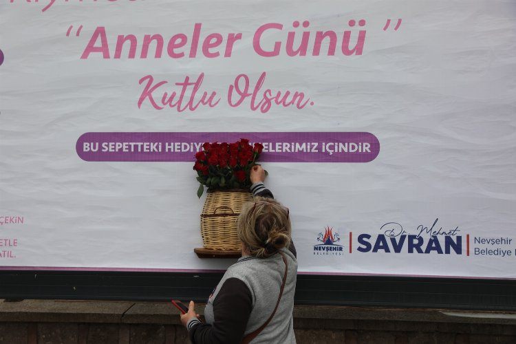 Nevşehirde Anneler Günü coşkusu