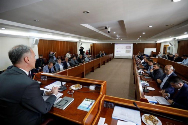 Bursa İnegölde Mayıs ayı meclis toplantısı yapıldı 