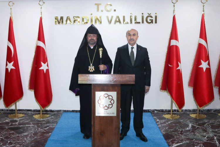 Ermeni Patrik Maşalyandan Vali Demirtaş’a ziyaret