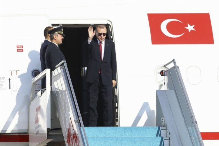 Cumhurbaşkanı Erdoğan BAEye gitti