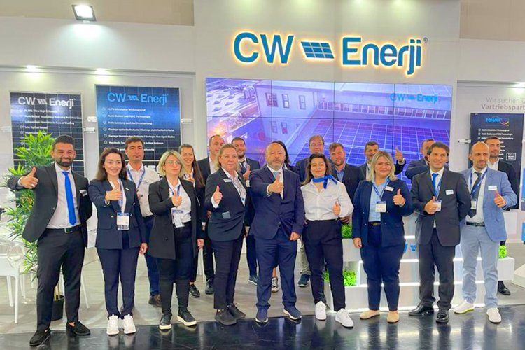 CW Enerji’den Intersolar Europe Fuarında gövde gösterisi