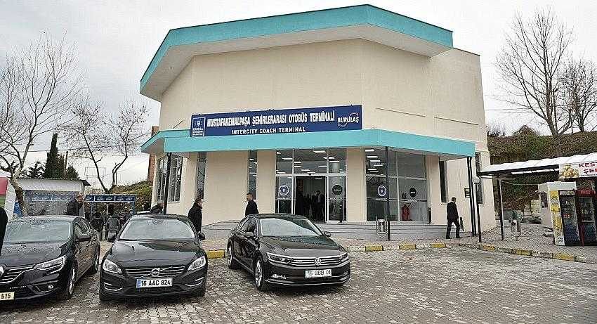 Mustafakemalpaşa terminaline estetik dokunuş