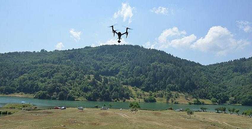 Barajlar drone ile kontrol altında