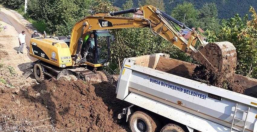 Bursa Büyükşehir Belediyesi Düzce’nin yanında