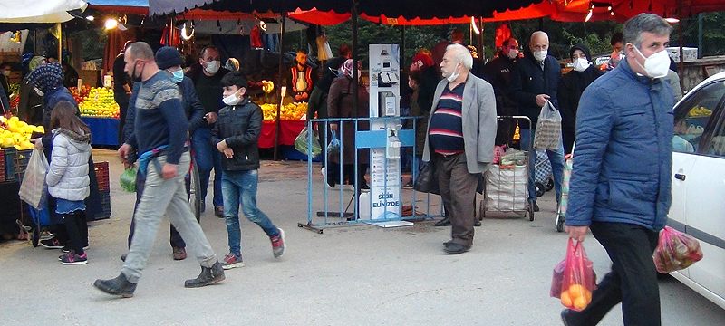 Bursa’da koronavirüse davetiye çıkardılar