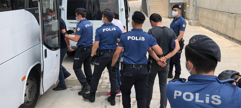 Bursa’daki uyuşturucu operasyonunda 8 tutuklama