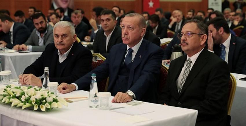  Erdoğan, AK Parti İstanbul İl Başkanlığı