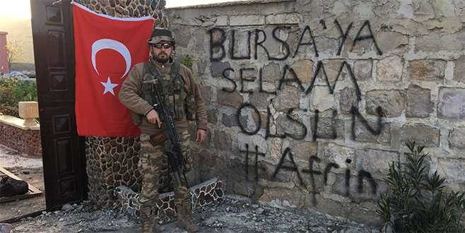 Kahraman tugayın askerinden Bursa