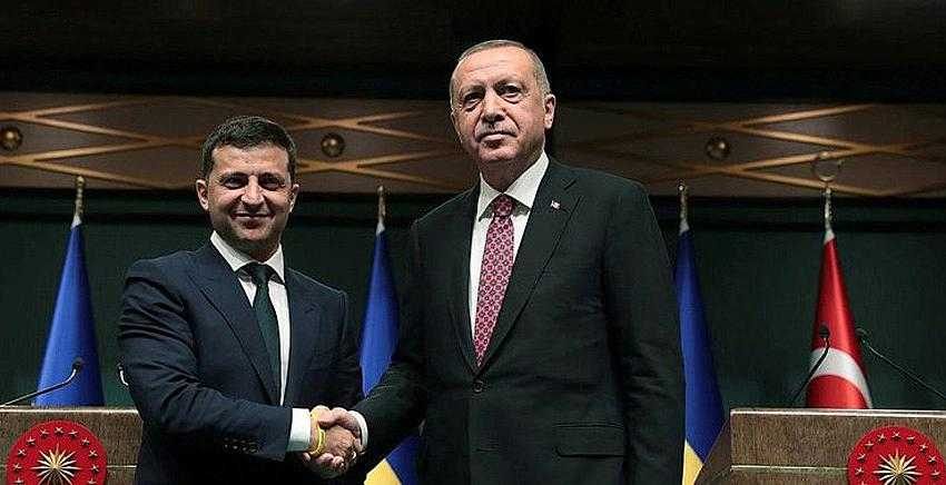 Başkan Erdoğan, Zelenskiy ile görüştü 