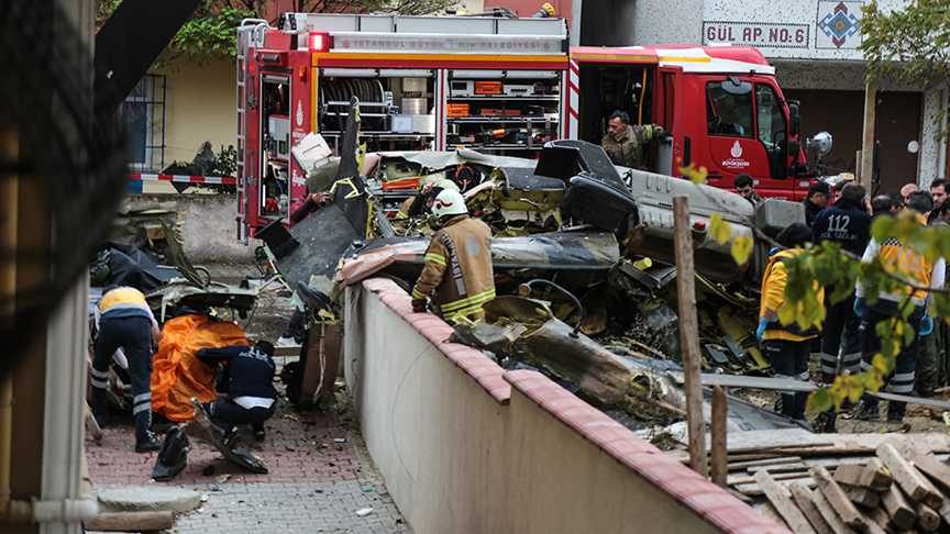 Askeri helikopter düştü: 4 şehit