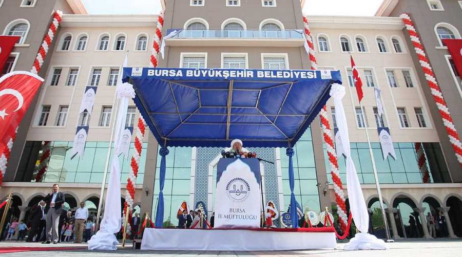 Bursa İl Müftülüğü yeni hizmet binası açıldı