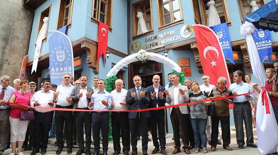 Balıkpazarı Hamamı’na görkemli açılış