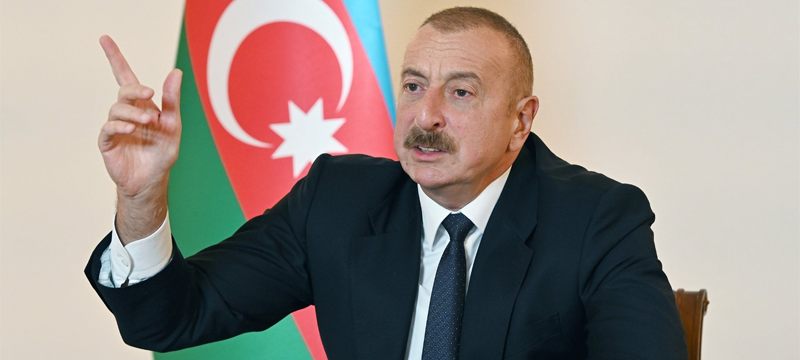 Aliyev: Savaşın ve kayıpların sorumlusu Paşinyan’dır