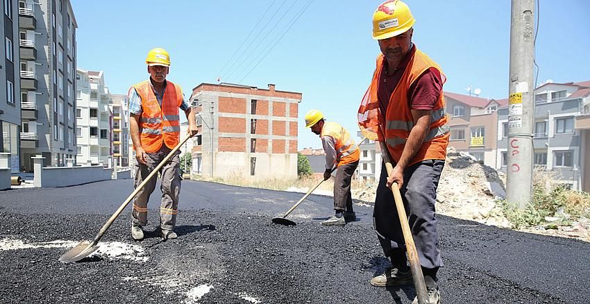 Nilüfer’de asfalt çalışmaları sürüyor