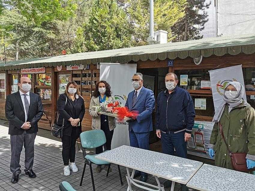 Ahlatcı’dan Çölyak Derneği’ne ziyaret