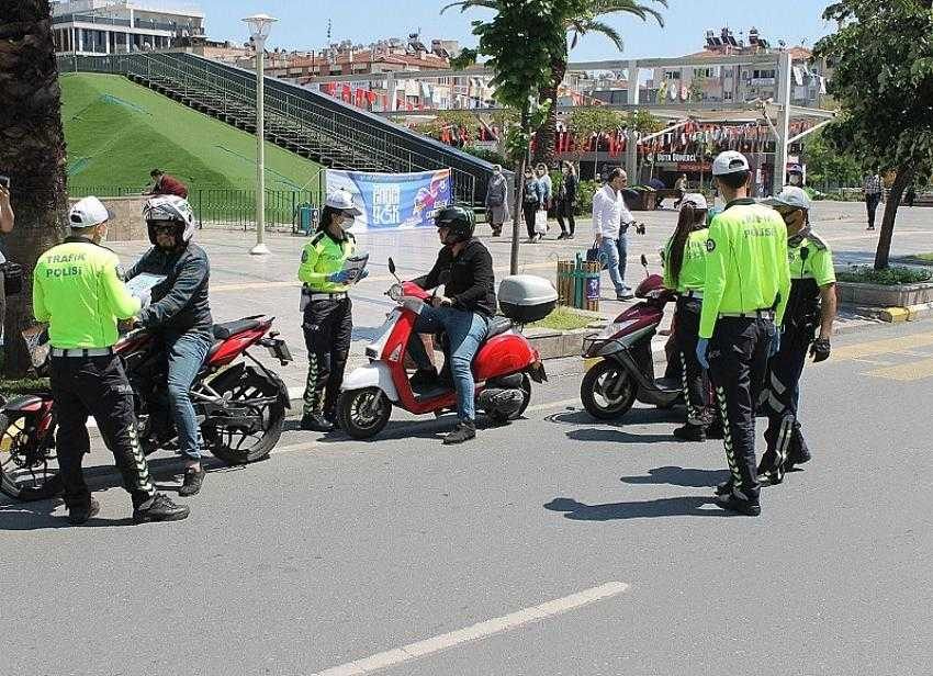 Aydın’da kazaların yüzde 48’ini kurallara uymayan motosikletliler yapıyor