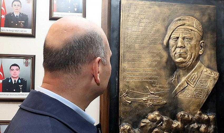 Bakan Soylu’dan Şehit Tümgeneral paylaşımı