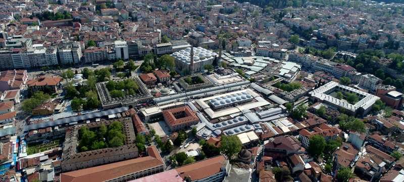 Bursa’da tarihi çarşı ve hanlar bölgesi bir kez daha kapılarını açtı