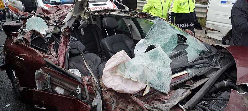 Yalova-Bursa yolunda trafik kazası