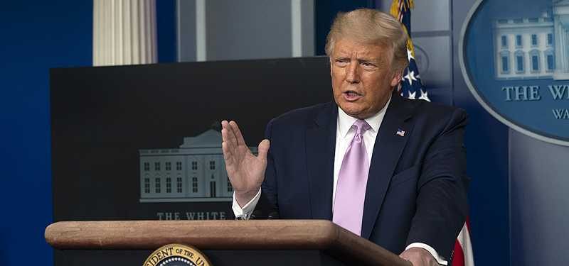 Trump’ın Kovid-19’a karşı tedaviyi açıklaması bekleniyor