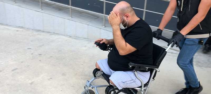 Tekerlekli sandalyeli uyuşturucu satıcısı