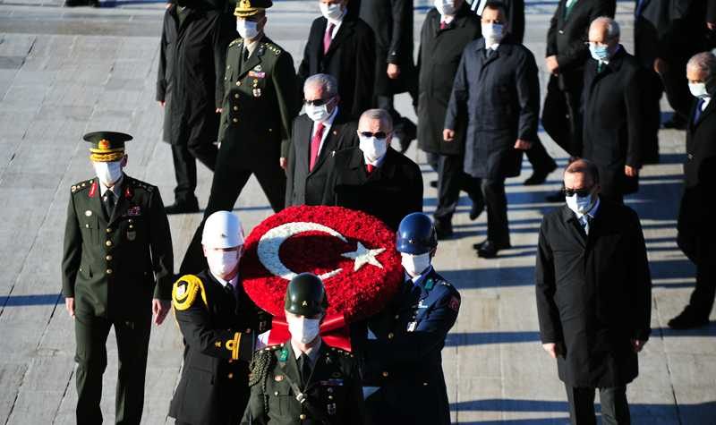 Devletin zirvesi Anıtkabir