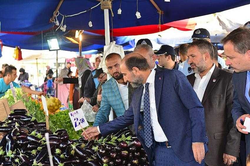 Başkan Edebali denetime çıktı