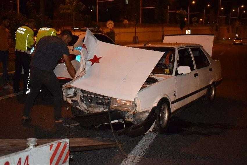 Malatya’da alt geçitte kaza: 2 yaralı