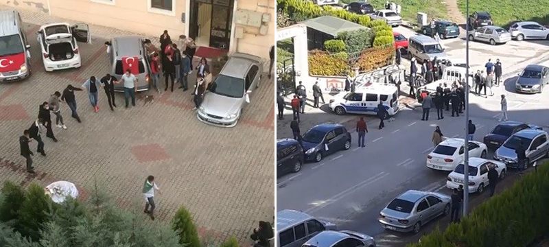 Bursa’da virüsün artmasına sebep olan şok görüntüler