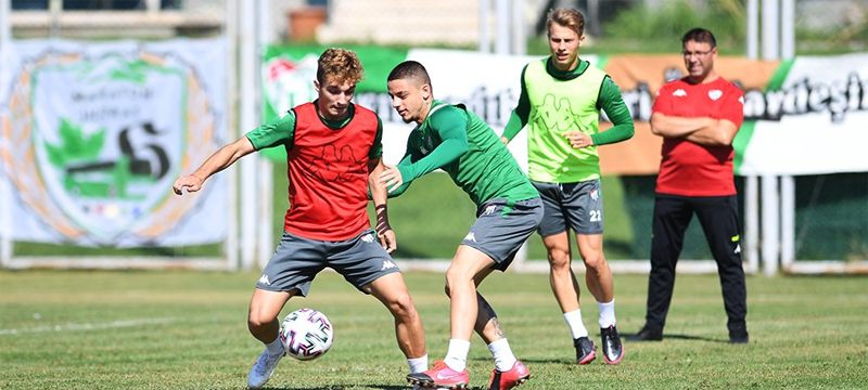 Bursaspor taktik idman yaptı