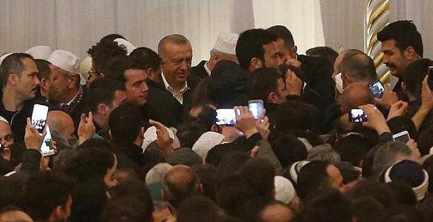 Cumhurbaşkanı Erdoğan, Çamlıca Cami