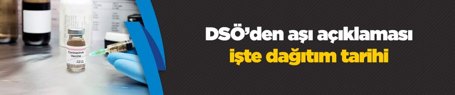 DSÖ: Covid-19 aşısı, ülkelere 2021