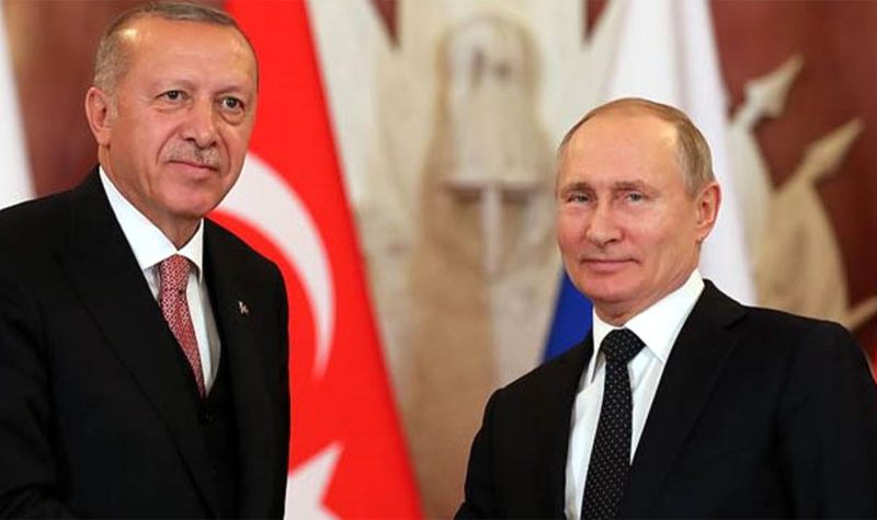 Cumhurbaşkanı Erdoğan Putin ile görüştü