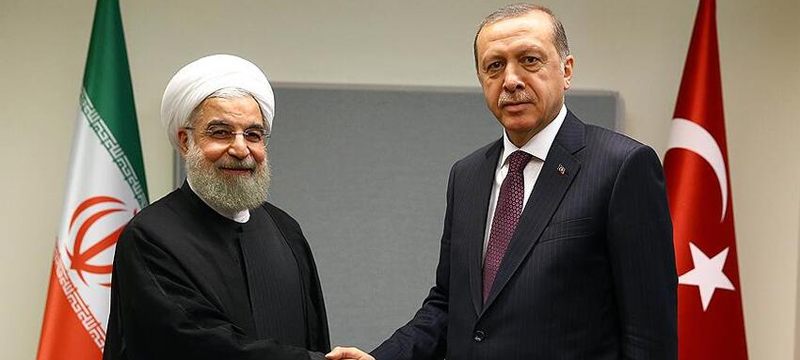 Cumhurbaşkanı Erdoğan, İran Cumhurbaşkanı Ruhani ile görüştü