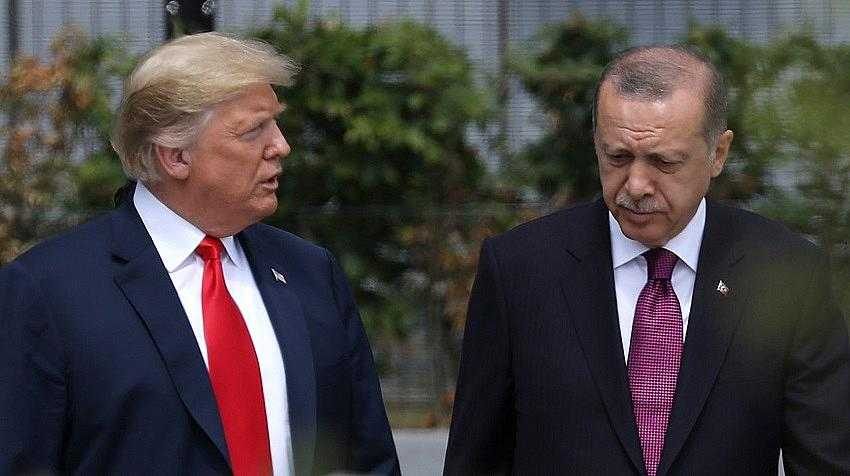 Erdoğan ile Trump 