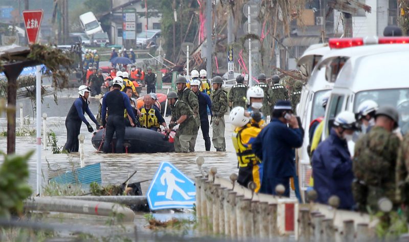Japonya’daki sel felaketinde ölü sayısı artıyor