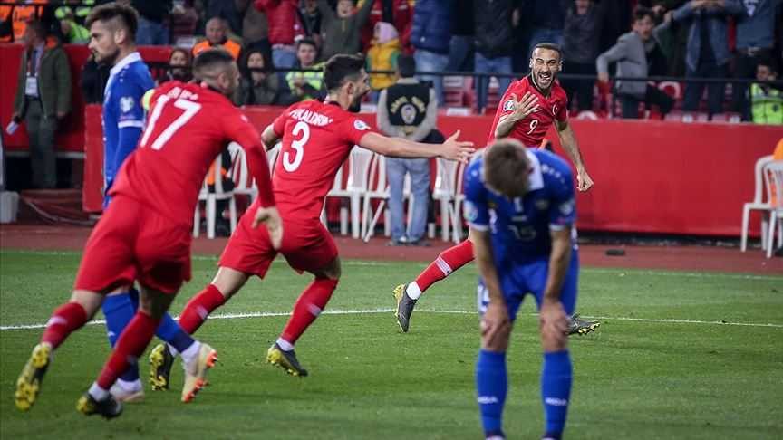 A Milli Futbol Takımından gol yağmuru