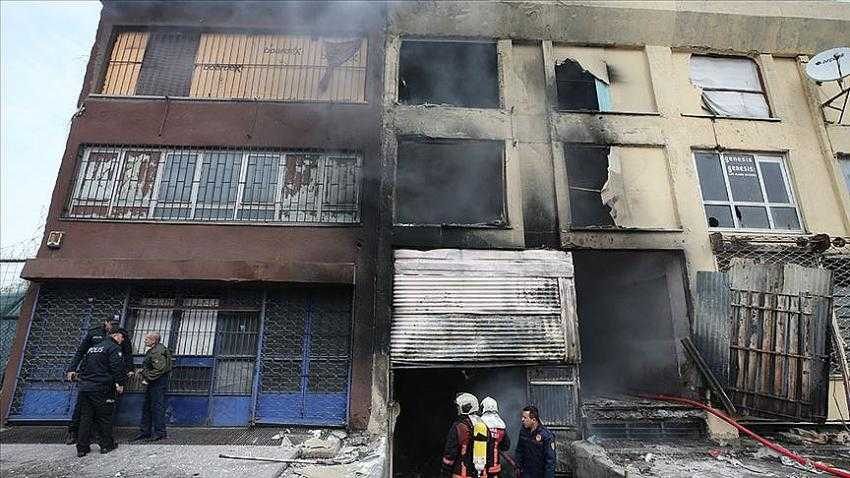 3 katlı metruk binada yangın: 5 ölü, 11 yaralı